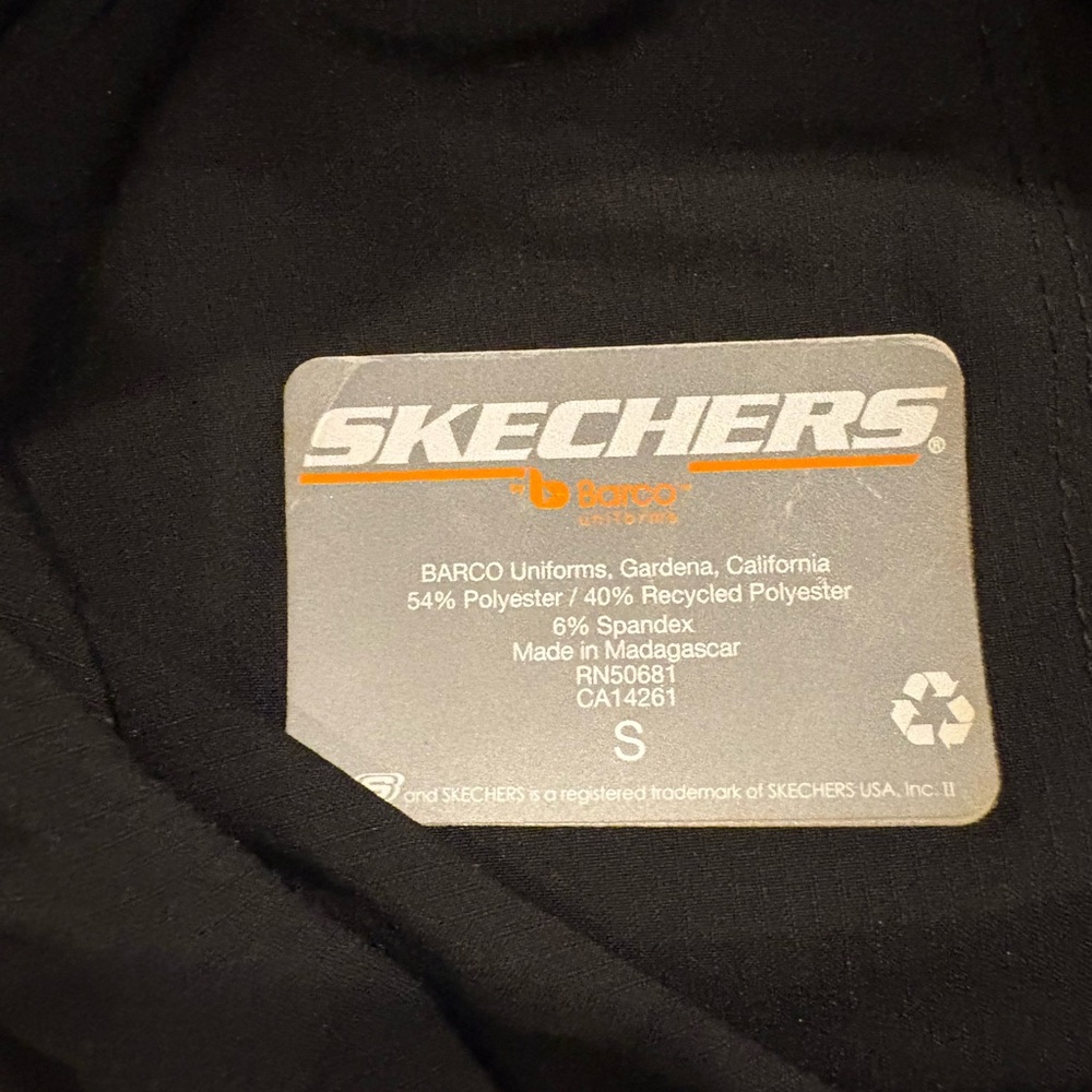 Skechers Black Uniform Apparel